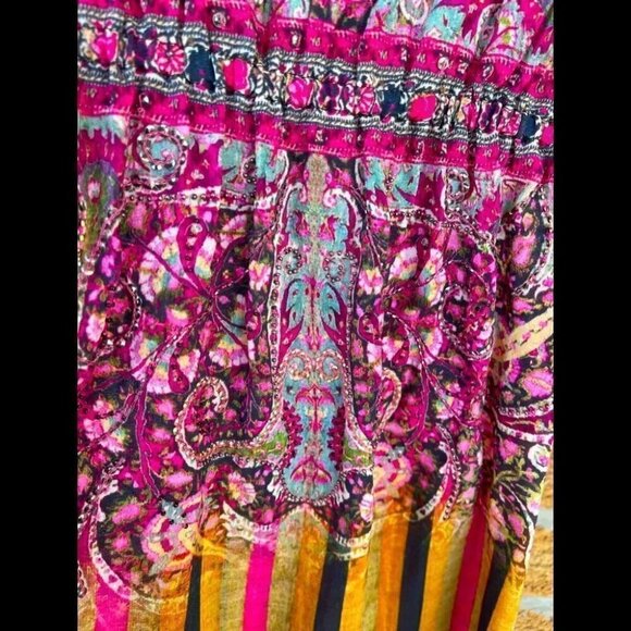 Anthropologie Tanvi Kedia Sunglass Boho Dress size small - Picture 7 of 15